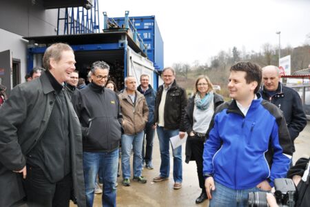 Berufsschullehrer aus Baden-Württemberg bei Stahlbau Nägele zu Besuch