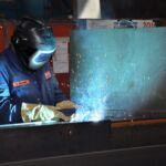 Landesakademie Esslingen zu Gast bei Stahlbau Nägele