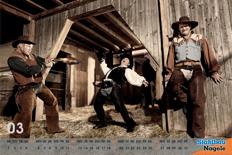 Stahlbau Nägele Kalender 2017-I shot the sheriff