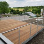 Schlosserarbeiten-Metallbauarbieten-Terrasse-Terrassenanbau-Stahlbau Nägele Eislingen-Stahlbau-Schlosser- und Metallbauarbeiten