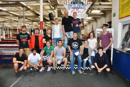 Azubi-Ausflug Stahlbau Nägele 3. / 4. Lehrjahr-Kart & Fun Neckarzentlingen