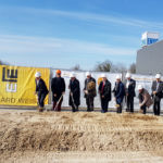 I-Bau-Spatenstich-Salach-Neubau Montagehalle mit Bürogebäude-Stahlbau-Komplettbau-Industriebau