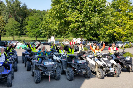 Abteilungsevent-Schraubers Inn-Verwaltung-Stahlbau Nägele-Quadtour-Eigeltingen