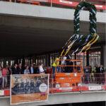 I-Bau-Richtfest-Heilbronn-Neubau Möbelhaus-Stahlbau-Komplettbau-Industriebau