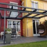 Schlosserarbeiten-Metallbauarbeiten-Überdachung-Terrassenüberdachung-Ottenbach-Schlosser- und Metallbauarbeiten