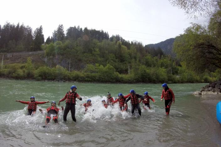 Stahlbau Nägele-Rafting Tour-Area 47