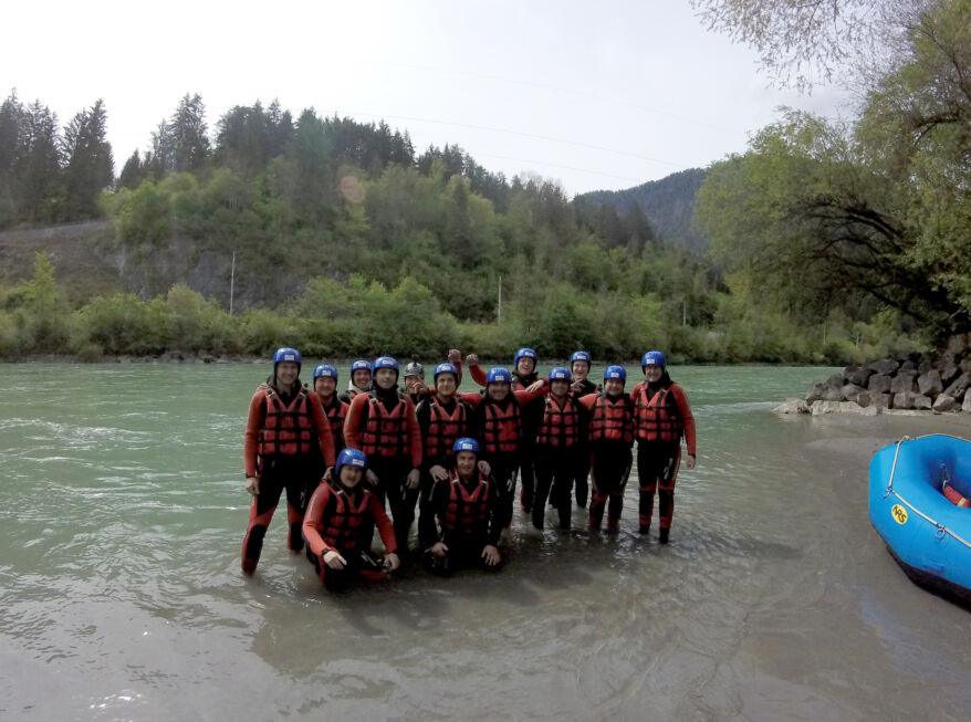 Stahlbau Nägele-Rafting Tour-Area 47