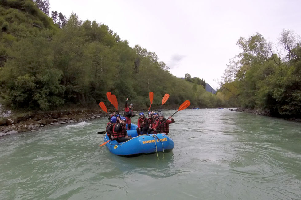 Stahlbau Nägele-Rafting Tour-Area 47