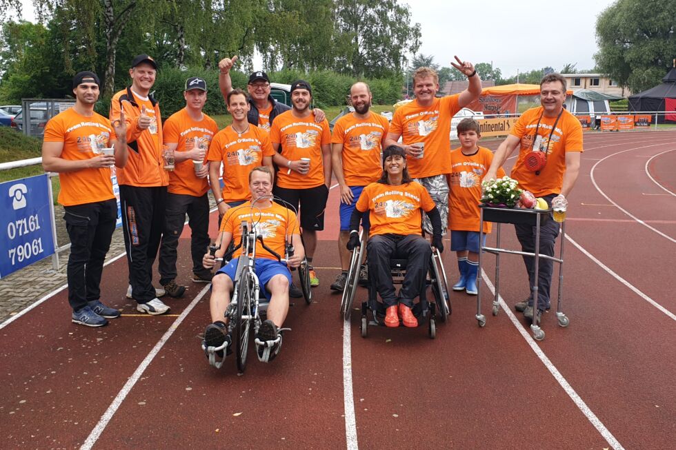 24 h Rollstuhlrennen-Stahlbau Nägele-Sponsoring-Ehrenamt