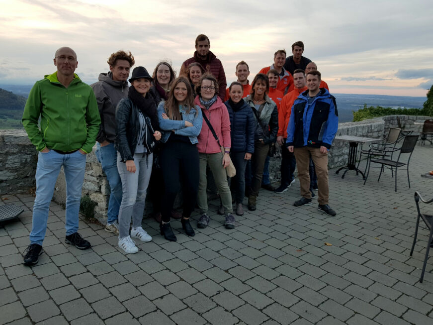 Teamevent Stahl- und Industriebau-Rittermahl-Burg Hohenneuffen-Stahlbau Nägele