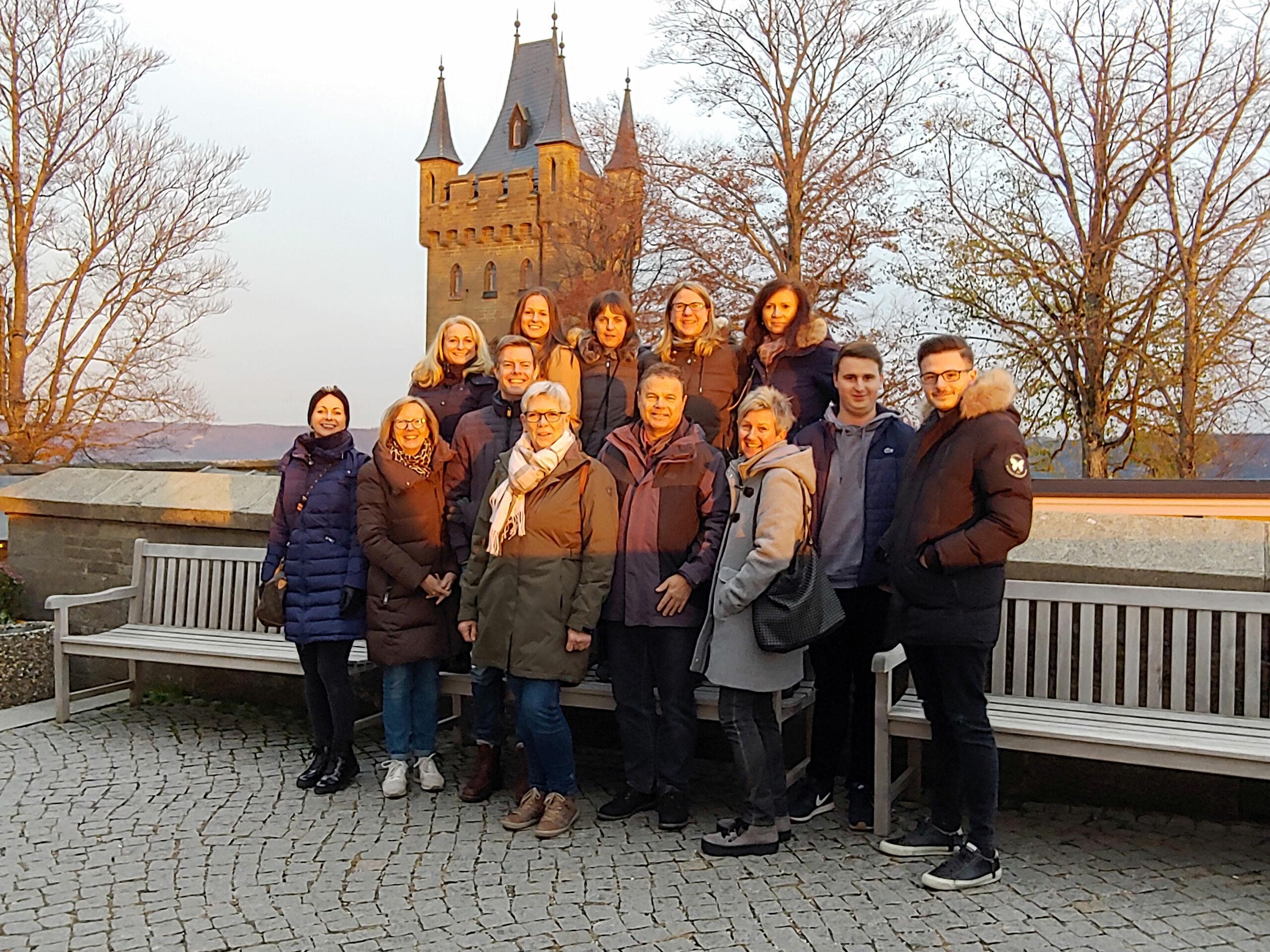 Burg Hohenzollern-Abteilungsevent Verwaltung-Hechingen