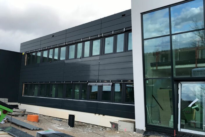 Schlüsselfertigbau-Neubau Produktionshalle-Schkeuditz-SF-Bau