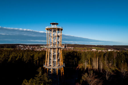Stahlbau-Aussichtsturm-Schömberg-Stahlbau