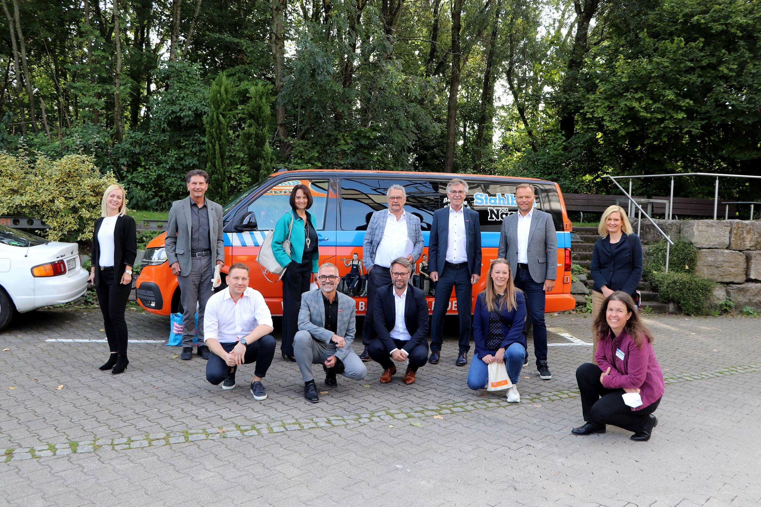 Besuch Handwerkskammer Region Stuttgart im Hause Nägele