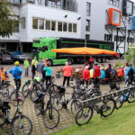 bei-Tour de Kreisle_Stahlbau Nägele-Ankunft Radler